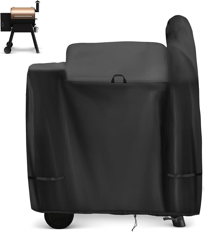 Grill Cover for Traeger Pro 22 Smoker Grill, 41inch Outdoor Grill Cover Waterproof for Traeger Pro 575 Pellet Smoker Grill-41 L x 27" W x 47" H