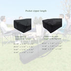Heavy Duty Duffel Bag - XL Multi-Scene Organizer for Canopy Tents, Grill Tools, Roof Top Tents & Folding Chairs with MOLLE Straps & Reinforced Base (59''(L) x7.87''(W) x7.87''(H))