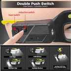 Adjustable Headlamp Glasses With Motion Sensor Rechargeable Headlight Safety Glasses for Camping
