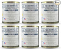 Future Essentials Freeze Dried Shredded Parmesan Cheese 6 Cans (#2.5 Can, 10 oz Each) 25 Year Shelf Life Emergency Food Supply, Survival Pantry, Camping, Hiking & Backpacking Made in USA