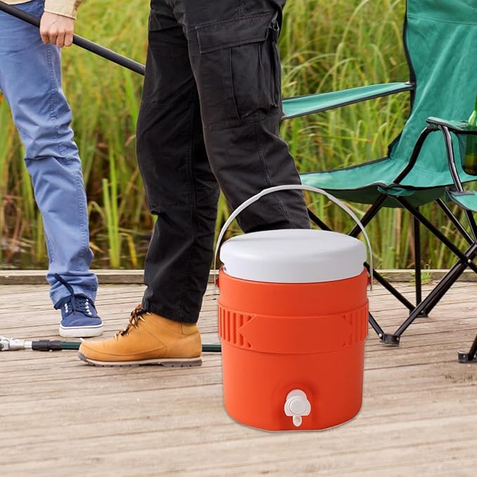 1 Gallon Portable Sports Cooler Water Beverage Dispenser, Insulated Drink Cooler Dispenser With Spout, Portable Handwashing Stations, Party Water Jugs Cooling Drink Bottle For Camping Outdoor Sport