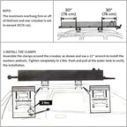 Solar Shower, Portable Water Tank for Camping Shower, Camp Shower, Roof Rack Shower for Hiking, Car Wash, Pet Cleaning