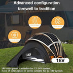 800 Watt Flexible Solar Panel for RV, 2 × 400 Watt 12 Volt Solar Power Panel Kit with 40A Solar Charge Controller Monocrystalline Solar Panels for Camping Off Grid Car Battery Charging Boat