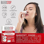 BleedStop™ First Aid Powder for Blood Clotting, Trauma Kit, Blood Thinner Patients, Camping Safety, and Survival Equipment for Moderate to Severe Bleeding Wounds or Nosebleeds - 4 (15g) Pouches