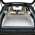 Self-Inflating SUV Air Mattress with Built in Electric Pump，car air Mattress for Trunk，Portable car Mattress for Travle and Camping (Light Gray)