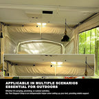 Pop Up Camper Bed Support Clasp,Tent Poles Clasp Accessories,Fits Coleman Tent/Fleetwood Tent Pop Up Camper Parts 4757-4301(2 Pack)
