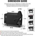 Grill Cover for Pit Boss Austin XL,[900D Strong Tear-Resistant] Wood Pellet Smoker Cover for Pitboss 1000 Series,Waterproof Grill Cover for Pitboss Rancher XL,1100 Pro,1150,Z Grill 1000