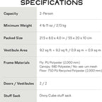 NEMO Equipment Aurora Backpacking Tent & Footprint | Backpacking, Footprint