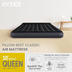 INTEX Dura-Beam Standard Pillow Rest Air Mattress: Fiber-Tech