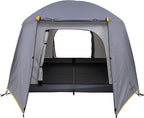 Browning Camping Glacier 4-Person Tent, Free-Standing Cabin Style with Full Coverage Fly