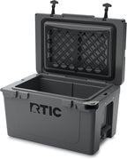 RTIC Ultra-Tough Cooler Hard Insulated Portable Ice Chest Box for Beach, Drink, Beverage, Camping, Picnic, Fishing, Boat, Barbecue
