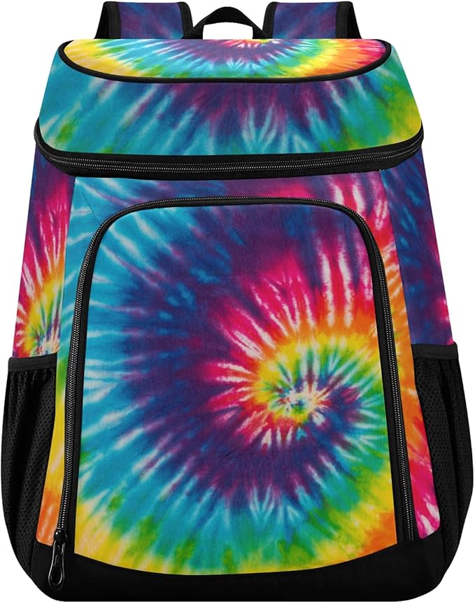 Tropical Pineapples Fruits Cooler Backpack Insulated Leak Proof Beach Cooler Bag Soft Lunch Picnic Hiking Camping Backpack Cooler
