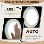 1 Set Spray Tan Tent Light 5000 mAh Rechargeable Portable Camping Lantern with Magnet Nano Adhesive for All Tanning Tent Power Outages, Hiking, Emergency