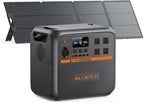 BLUETTI Solar Generator AC180P with 200W Solar Panel Included (Ship Separately), 1440Wh Portable Power Station w/ 2 1800W (2700W Surge) AC Outlets, LFP Emergency Power for Camping, Off-grid, Outage