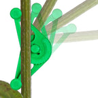Bendies LST Plant Training Clips 50 Pack Green - v2.0 Adjustable Low Stress Green Support Clips for Stem Bending, Grow Tent, Plant Ties & Gardening Accessories