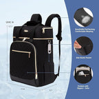 Backpack Coolers Insulated Leak Proof for Women Men, 35 Cans Large Capacity Waterproof Cooler Backpack, Soft Portable Cooler Bag for Beach Travel Camping Picnic Work