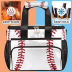 AUUXVA Cooler Bag Large Camping Cooler Tote Lunch Cooler Bag Leakproof Insulated Waterproof Lunch Box