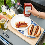CORE Trash Bag Holder | Fits The 4 Foot Outdoor FlexRail Camp & Cook Table | Portable for Beach, Picnic, Backyards, BBQ, Tailgate, Patio, and Party