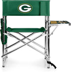 Picnic TIME NFL Unisex-Adult NFL Sports Chair with Side Table, Beach Chair, Camp Chair for Adults