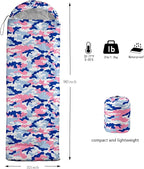 HOSIMA Butterfly Sleeping Bags for Adults and Kids for Camping,Black Gothic Ultralight Sleeping Bag for Cold Weather Summer.
