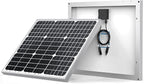 ACOPOWER 50W Mono Solar Panel,Waterproof Built-in Blocking Diode Small Solar Panels– Efficient 12V Battery Charger for RVs, Boats, and Off-Grid Applications
