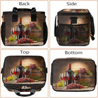 Grapes Wine Soft Cooler Bag Insulated Lunch Box for Men & Women, Large Leakproof Lunch Bag Portable Beach Cooler for Work, Picnic, Road Trips,Fishing, Travel, Camping,A-7