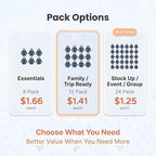 Hitituto Rain Ponchos for Adults - Extra Long Emergency Poncho with Hood, 6/12/24 Family Pack Raincoat, Home Survival Kits