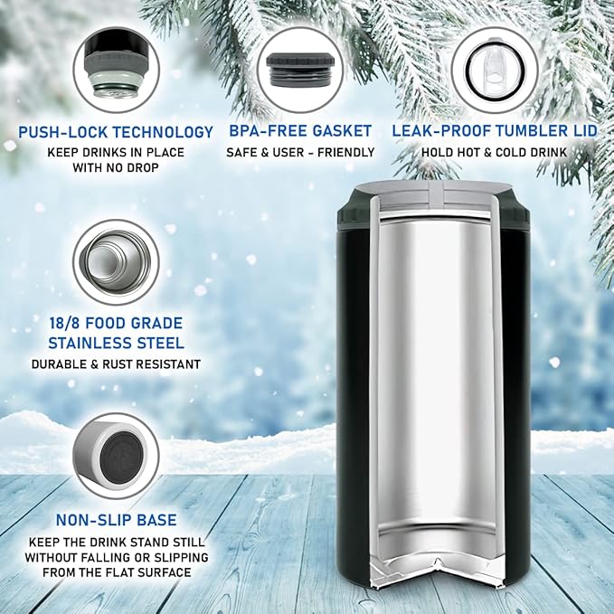 winorax Captain Tumbler Can Cooler 4-in-1 I'm The Captain & I'm Always Right Boating Stainless Steel Cup with Lid 12oz Boater Gifts For Men Boat Lover Gift For Boats Owner Boaters Gift Ideas