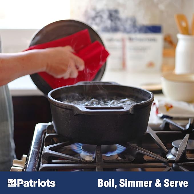 4Patriots Country Griddle Breakfast Kit: Tasty, Long-Lasting Survival Breakfast Food, 148 Servings