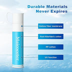 Straw Water Filter, Portable Water Purifier, Gravity Water Filter Filtration System, Straw Water Purification System, Outdoor Emergency and Survival Gear for Hiking, Camping Accessories and Travel