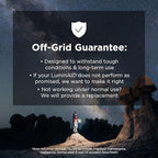 LuminAID Color Solar String Light with Phone Charger - Multicolor Tent Lights for Camping - 23 ft Rechargeable String Lights Perfect for Camping, Backyard, Patio, RVs, Outdoor, Power Outages (1 Pack)