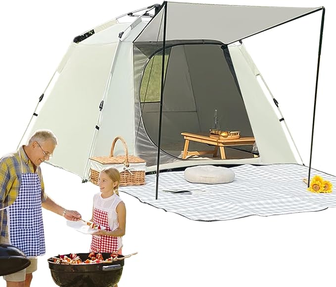 Genérico Camping Tent | Wide and Easy to Set Up Quick - Family Tent for Outdoor Activities, for Adults Teenage Couples on Picnic Hiking Mountaineering and