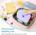 TOURIT Ice Packs for Lunch Boxes/Bags and Coolers, Lunch Box Cooler Ice Packs Reusable, Slim and Long Lasting Cool Pack for Work, Picnic or Camping