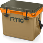 RTIC Ultra-Light 22 Quart Hard Cooler Insulated Portable Ice Chest Box for Drink, Beverage, Beach, Camping, Picnic, Fishing, Boat, Barbecue, 30% Lighter Than Rotomolded Coolers