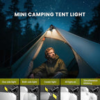MAKDAK 4PC Cob Keychain Work Light EDC Rechargeable Foldable Keychain Flashlight,Bottle Opener,for Camping,Car Repair,Hiking,Repairing,Power Outrage,Pet Walking,Emergency