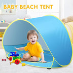 Baby Beach Tent Pop Up Beach Tents Baby Tent for Beach, Portable Shade Pool UV Protection Sun Shelter for Infant