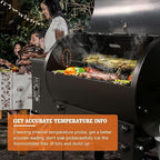 Temperature Probe Sensor Replacement for Camp Chef Wood Pellet Smoker Grill Accessorie, Replace Parts PG24-44