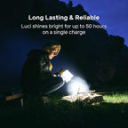 BioLite Luci Charge Inflatable Rechargeable Solar Camping Lantern, Charge 150