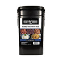 Ready Hour Beans Trio with Rice Kit Bucket (100 Servings) Survival Beans and Rice, Survival Food Storage, Emergency Preparedness Food, Prepper, Easy Prep, 30-Year Shelf Life