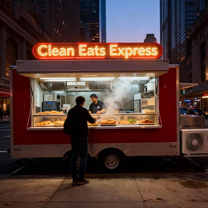 Disaster-Relief Food Truck & Emergency Support Trailer – Ruggedized Stainless Steel Mobile Kitchen, for Government Contracts and Humanitarian Missions