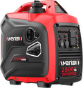 2500-Watt Gas Powered Portable Inverter Generator, CO Sensor, Super Quiet for Home Backup, Emergency, Camping, EPA Compliant