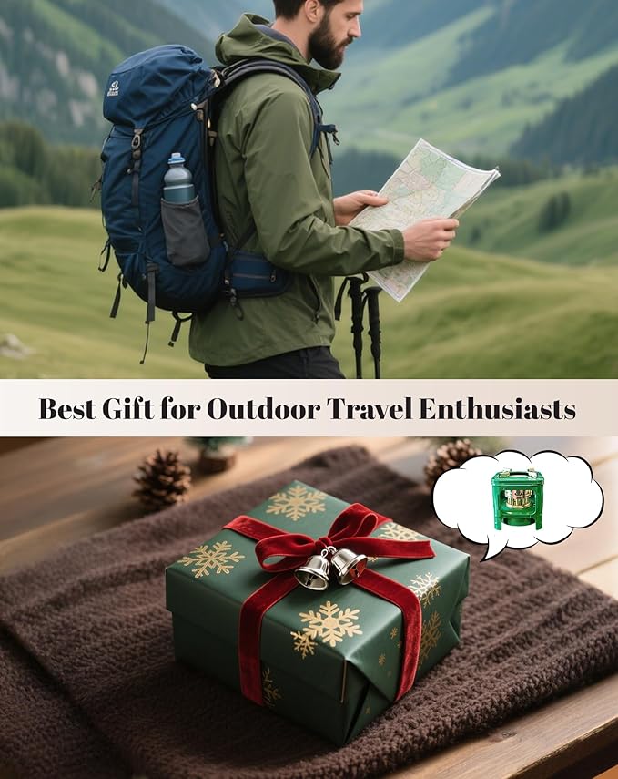 Camping Picnic Burner Furnace, Efficient Portable Camping Stove, Backpacking Oil Stoves Cooker Cookware, Handy Outdoor Portable Kerosene Stove (Square)