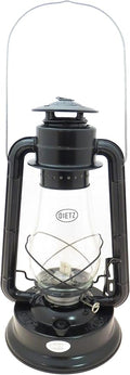 Hurricane Lantern Blizzard Oil Burning Lantern (Black)"