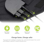 ALLPOWERS Solar Charger 100W Solar Panel Foldable Portable with Dual 5v USB18v DC for Laptop, Tablet, Notebook, 12v Car, Boat, RV Battery, Camping, Hiking, Travel