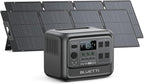 BLUETTI Solar Generator Elite 100 V2 with 2 200W Solar Panel (ship separately), 1024Wh Portable Power Station w/ 4 1800W AC Outlets, 35% Smaller, Ideal for Camping, Emergencies, Backup Power