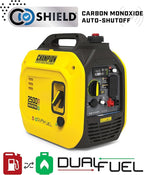 Champion Power Equipment 2500-Watt Dual Fuel Portable Inverter Generator with Quiet Technology and CO Shield