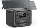BLUETTI Elite 300 Solar Generator with 2×200W Solar Panels Included (Ship Separately), 3014.4Wh LFP Battery Backup w/ 2400W AC Outlets (4800W Surge), Compact 3kWh for Home Backup, Camping & RV Power
