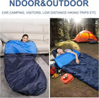 oaskys Double Sleeping Bag for Adults with 2 Pillows - Queen Size XL Waterproof Sleeping Bag for All Season Camping Hiking Backpacking 2 Person Sleeping Bags for Cold Weather & Warm
