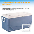 Cooler Handle Replacement Parts for Coleman 2-Way,Xtreme Cooler Handle for Camping Cooler Accessories,Double Layer Durable Design Cooler Part #3000005306#R5286b120g