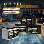 12V 300Ah LiFePO4 Lithium Battery, Bluetooth LifePO4 Battery, Upgraded 200A BMS, 3840Wh Rechargeable Lithium Battery with Low Temp Cut off, Perfect for RV Solar Marine Solar Panel Camping